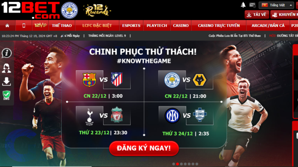 Link vào 12bet mới nhất | Nhanh, An toàn, Không giật lag!  