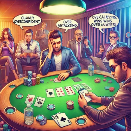 Những sai lầm chí mạng khi thi đấu poker